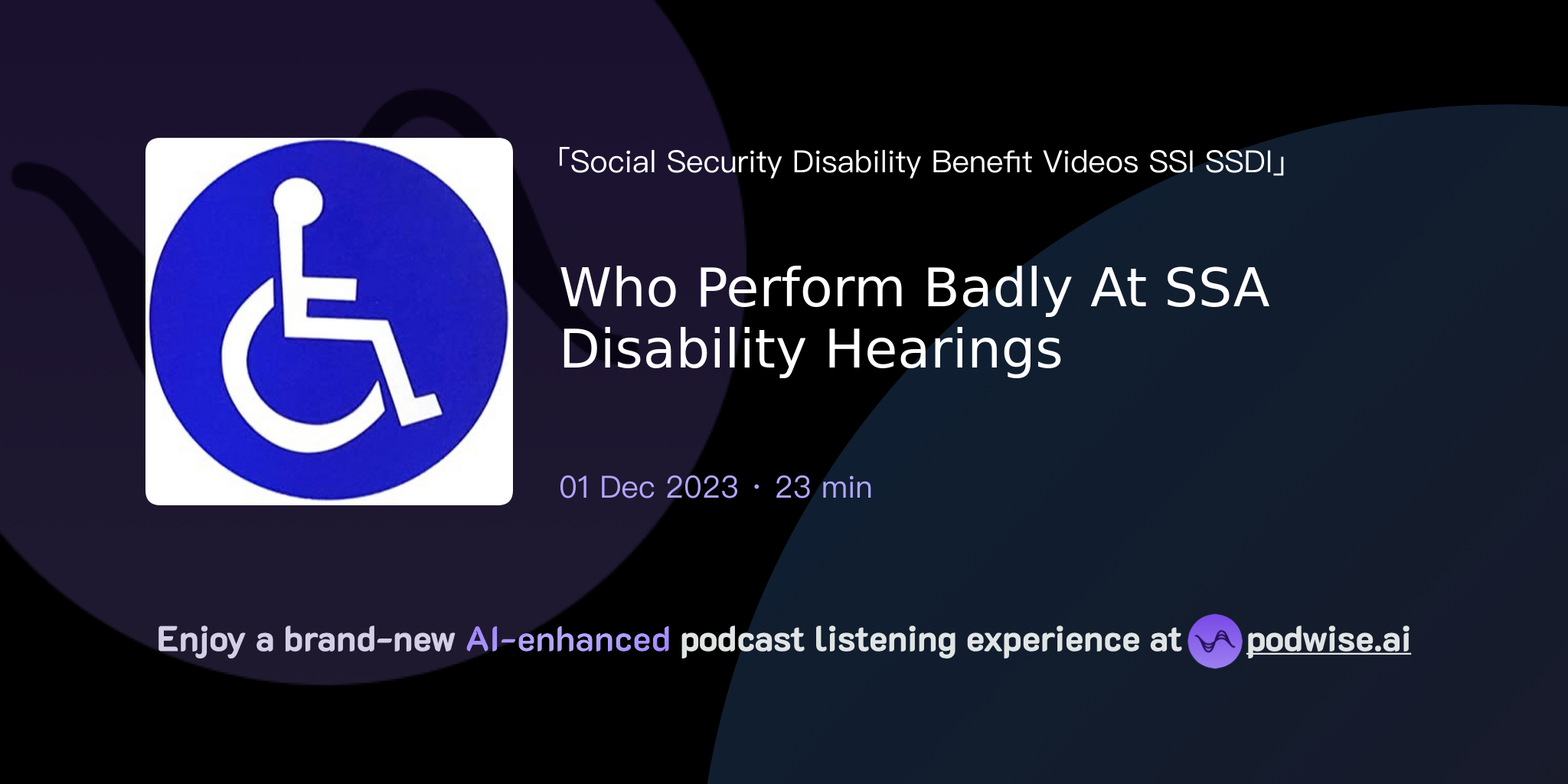 Who Perform Badly At SSA Disability Hearings | Social Security ...